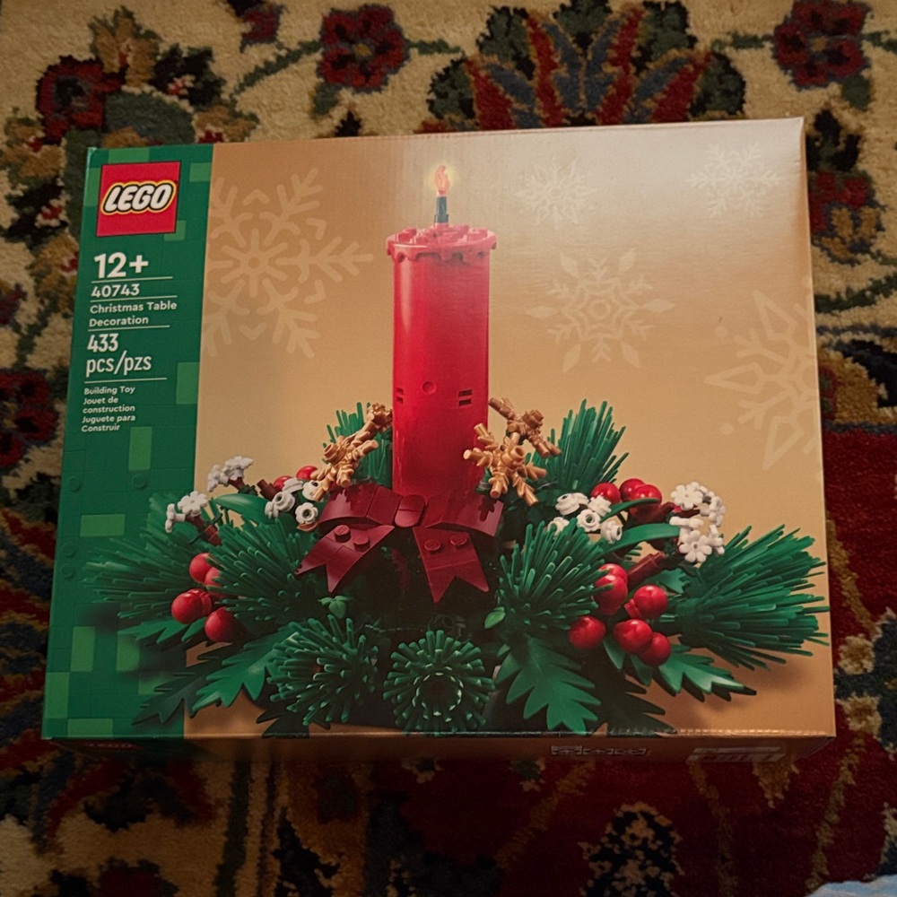 LEGO Holiday Candle Decoration Set - Red and Green